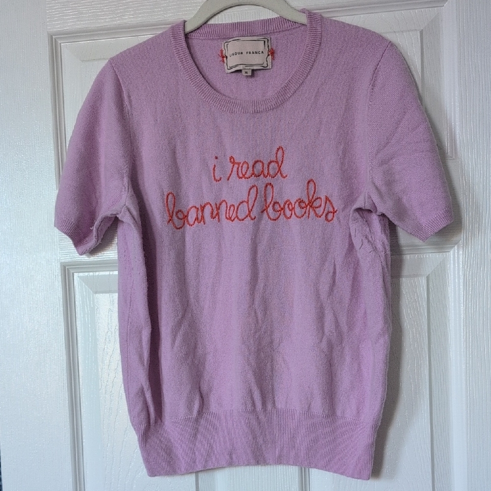 Lingua Franca Lavender Sweater